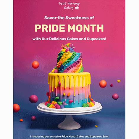 Pride Month Bakery Sale